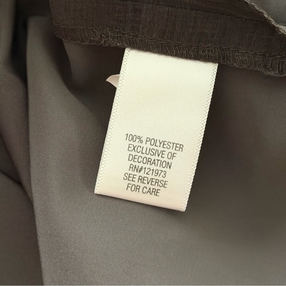 Simply Vera Vera Wang Sleeveless Black Sequined Dress Women’s Size 16 - Picture 7 of 8